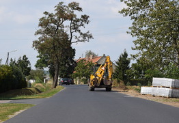 Budowa nowego chodnika w Malewie (photo)