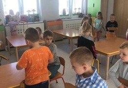 Jeżyki w nowej sali przedszkolnej (photo)