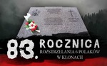 83. rocznica zamordowania 6 Polaków w Klonach