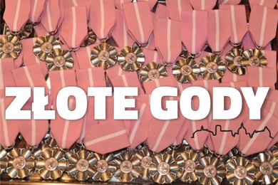 Medale dla Jubilatów na Złote Gody