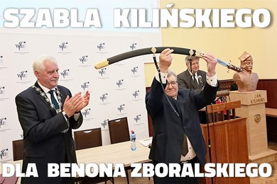 Starszy gostyńskiego Cechu z Szablą Kilińskiego
