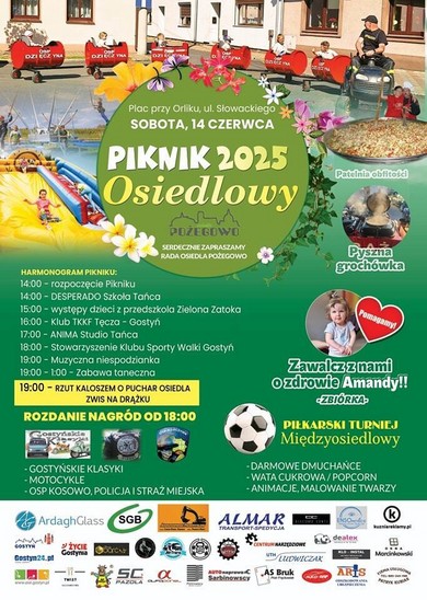 Piknik osiedlowy na Pożegowie