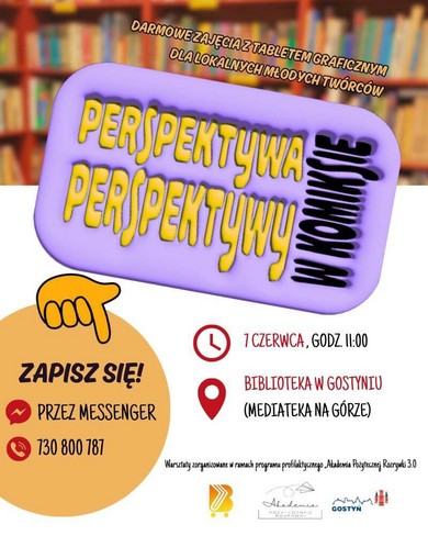 Warsztaty komiksowe: Perspektywy w komiksie